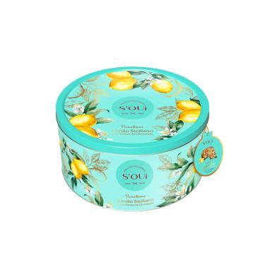 Imagem de PANETTONE LATA COM GOTAS DE CHOCOLATE E LIMÃO SICILIANO 908G SOUi