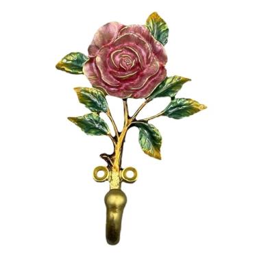 Imagem de DimyFew Cabide de parede único em liga de zinco para decoração de presentes, organizador para chapéus, bolsas e chaves, ideal para casa, sala de