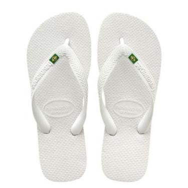 Imagem de Chinelo Havaianas Bandeira Brasil BRANCO 33/34-Masculino