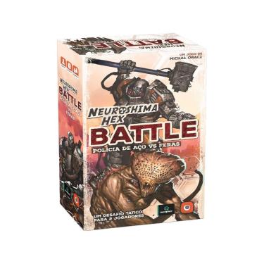 Imagem de Neuroshima Hex: Battle - Polícia de Aço Vs. Feras Jogo de Tabuleiro MeepleBR
