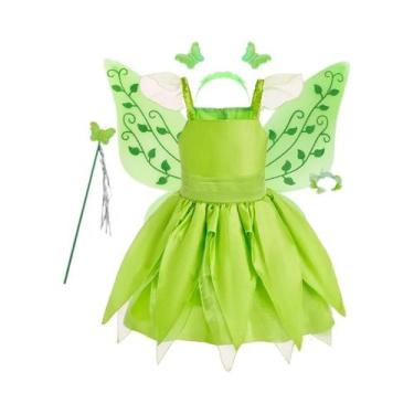 Imagem de Fantasia De Princesa Para Menina Pequena Rapunzel Bela Adormecida Cind