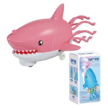 Imagem de Brinquedo de Tubarão Interativo - Com Forma De Tubarão Que Acende,Animal de Estimação Infantil - Para Crianças Família Festa em Casa Jardim de Infância Aniversário