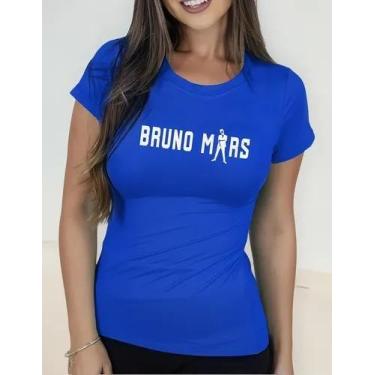 Imagem de Camisa Camiseta Adulto Masculina Feminina Algodão Bruno Mar s Música P