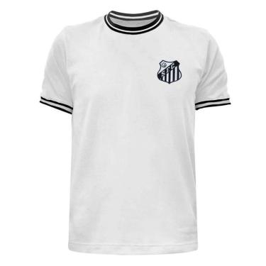 Imagem de Camisa Retrômania Santos Vintage Masculina-Masculino