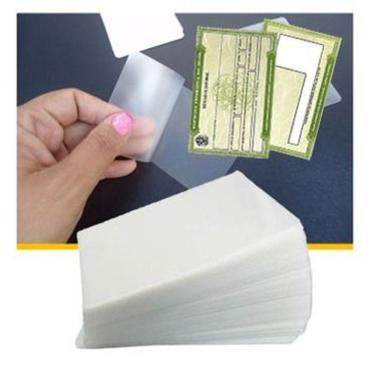 Imagem de Plastico Polaseal Plastificacao T. de Eleitor 66x106mm 0,07