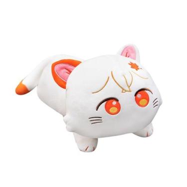Imagem de Brinquedo de pelúcia Genshins Impacts Kaedeharas Kazuhas Cats 60 cm - 