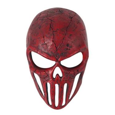 Imagem de Máscara de Halloween Chief Skeleton Zombie Cosplay Resin 540g - yiweis