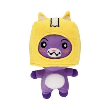 Imagem de Boneca de brinquedo de pelúcia Lankysboxs Anime Purple 22 cm em roxo -