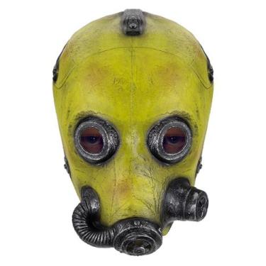 Imagem de Máscara de gás Resident Evil Latex, traje de Halloween para rosto inte