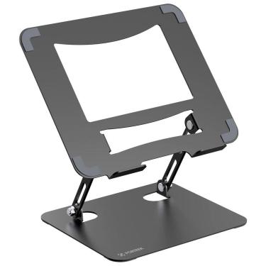 Imagem de Suporte Para Notebook e Tablet Articulado Fortrek SN30, Altura Ajustável, Dobrável, Ergonomico - 85750