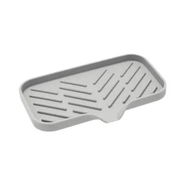 Imagem de Tapete De Silicone Para Pia De Cozinha Com Dispenser De Sabão, Suporte