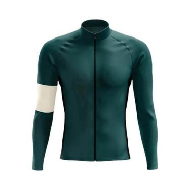 Imagem de Camisa De Ciclismo Térmica De Inverno Para Homens, Manga Longa, Jaquet