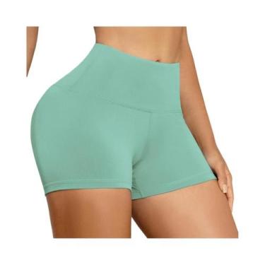 Imagem de Shorts Femininos De Ciclismo E Corrida Com Efeito Empina Bumbum, Leggi