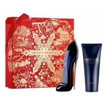 Imagem de Kit carolina herrera good girl feminino (edp 80ml + body lotion 100ml)