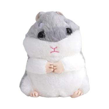 Imagem de Chaveiro De Pelúcia De Hamster Fofinho De Pele Sintética Para Bolsas, 