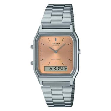 Imagem de Relógio CASIO VINTAGE unissex analógico AQ-230A-4AMQYDF