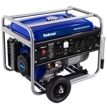 Imagem de Gerador de energia 6,0 Kva a gasolina partida manual com AVR - GT6500F