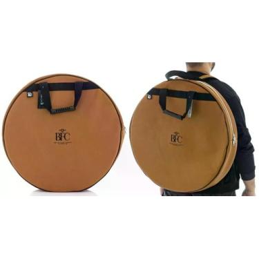 Imagem de Bag de Pratos BFC Brazilian Finest Cymbals Via Caramelo 24 em Eco Cour