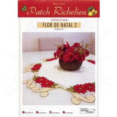 Imagem de Régua para Patch Richelieu Márcia Caires Modelo 32 - Flor de Natal 02 