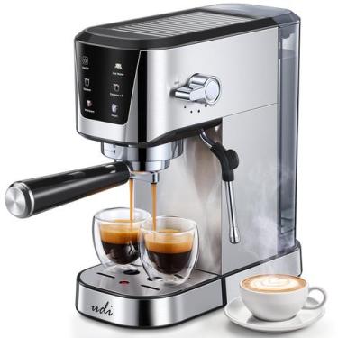 Imagem de Máquina de Espresso UDI com Tela Touch LED 20 Bar Prata