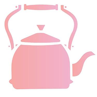 Imagem de Stencil de Acetato para Pintura OPA 20 x 25 cm - 1767 Chaleira