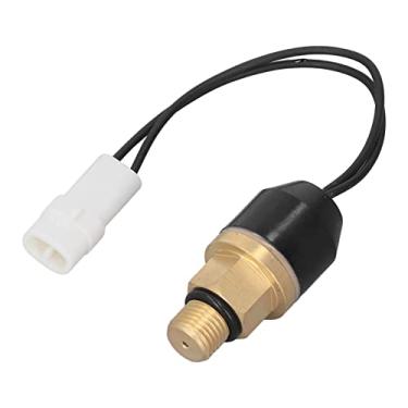 Imagem de Interruptor de óleo hidráulico para escavadeira, sensor hidráulico com conexão firme, interface padrão leve de latão resistente ao calor KHR24000 para substituição