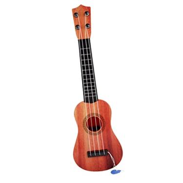 Imagem de Brinquedo de instrumento musical de guitarra de quatro de 21 polegadas, brinquedo de educação infantil, ukulele havaiano, ukulele soprano para, Estilo b