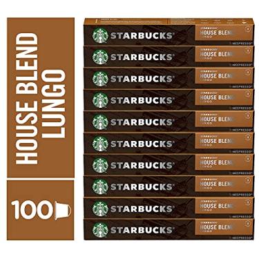 Imagem de Kit de Cafés Starbucks House Blend Lungo by Nespresso - 100 capsulas