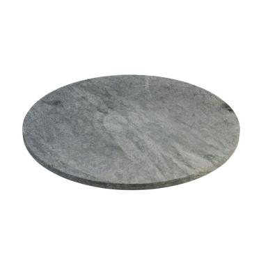 Imagem de Disco Para Assar Pizza Biscoito Assadeira Pedra Sabão 27cm