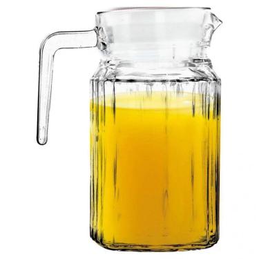 Imagem de Jarra De Vidro Para Suco 500Ml Com Tampa - Vitrizi