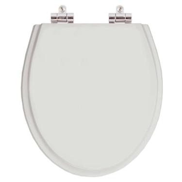 Imagem de Assento Sanitario com Amortecedor Ritz Cinza Real para Vaso Deca