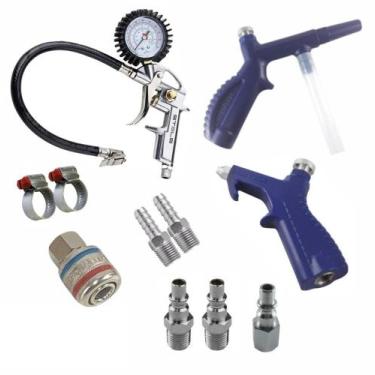 Imagem de Kit Engate Rápido  Calibrador  Pulverizador  Assoprador