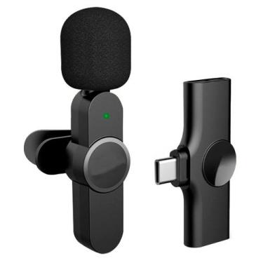 Imagem de Microfone Sem Fio BLG B-60C para Smartphone USB-C