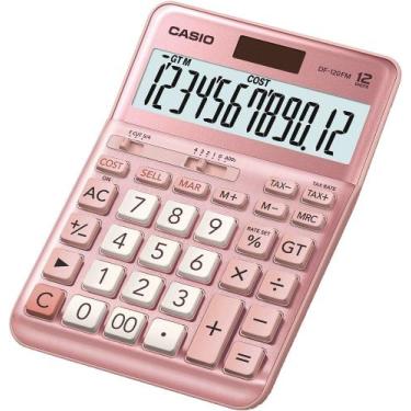 Imagem de Calculadora Casio DF-120FM-PK (12 Digitos) - Rosa