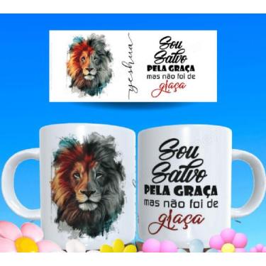 Imagem de Caneca gospel frases religiosas versículos bíblicos motivacionais 69 -