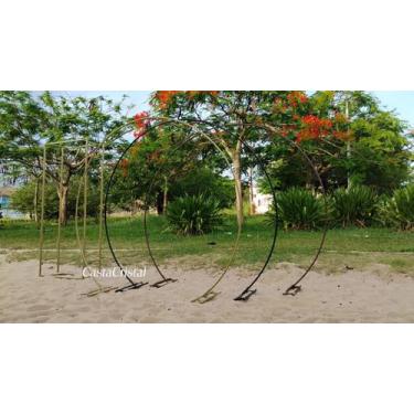 Imagem de Arco Redondo Aberto Para decoração de jardins, Lojas e eventos  - Cast