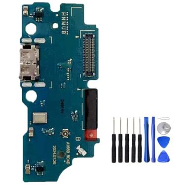 Imagem de VIESUP Para Samsung Galaxy A16 5G A166B Suporte de substituição para cartão SIM Slot SD com ferramenta removida (11 peças)