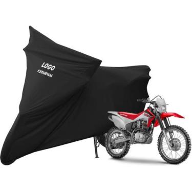 Imagem de Capa Protetora Para Cobrir Moto Honda CRF 230F Sob Medida - Mz, Preta