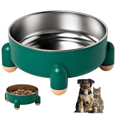 Imagem de Comedouro Elevado Cachorro Cao Gato Animal de Estimaçao Tigela Removivel Raçao