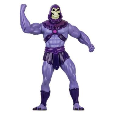 Imagem de Boneco Esqueleto He-Man Revelation Gigante Articulado Em Vinil 40 cm M
