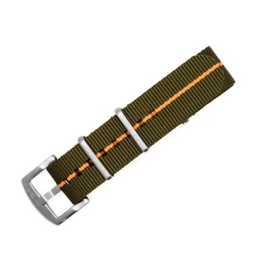 Imagem de BluShark, Pulseira de relógio à prova d'água, estilo militar, compatível com todas as marcas de relógios, acessórios de relógio de pulso de nylon durável com fivela de aço inoxidável - 18 mm, 20 mm