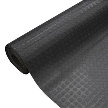 Imagem de Piso Laminado Moeda Preto 2Mm 1,30M X 1M Kapazi