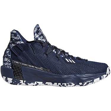 Imagem de adidas Tênis de corrida feminino Questar Flow, Collegiate Navy-Silver Metallic, 17