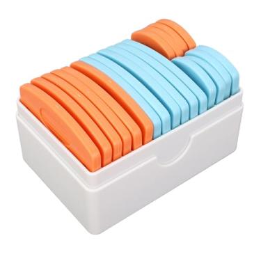 Imagem de GLOGLOW Conjunto de Pente de Bloqueio de Malha para Projetos de Suéter e crochê Design de Aço Inoxidável Fácil de Usar para Iniciantes e Especialistas