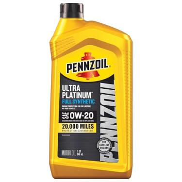 Imagem de Pennzoil Óleo de motor Ultra Platinum totalmente sintético 0W-20, 1 litro