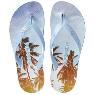 Imagem de Chinelo Kenner Summer Sunset Masculino - Preto e Amarelo, 41