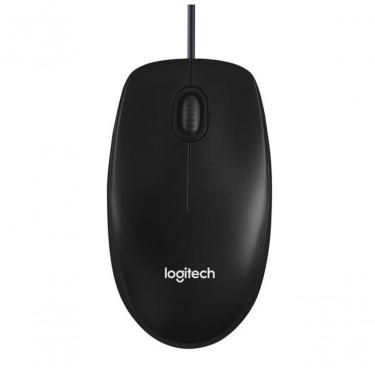 Imagem de Mouse Logitech M90 Preto Usb Com Fio 910-007599-c