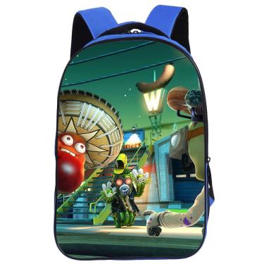 Imagem de Mochila escolar de anime Plants vs Zombies para crianças