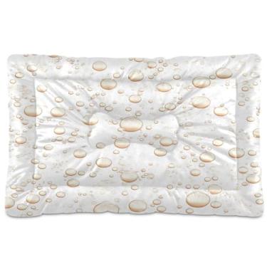 Imagem de Wassud Bubbles Cama para Cachorro Grande Cama para Cachorro Exterior Tapete Lavável Cama de Gato Cama para Dormir Viagem 91 cm x 61 cm