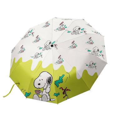 Imagem de Guarda-chuva Cute Snoopys Anime à prova de vento resistente a UV 63x108cm